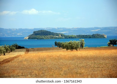 Italy, Lazio, Bolsena Lake.