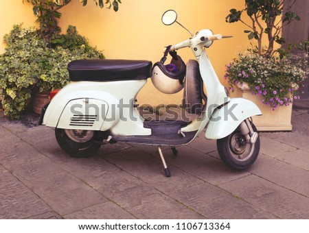 Italy Lucca May 31 2018 Vespa Stock Photo Edit Now 1106713364