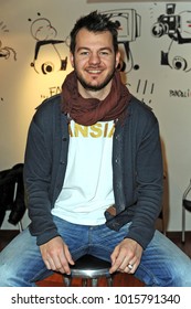 Italy - Milan  February 01,2018 - Alessandro Cattelan Italian Television Star Posed