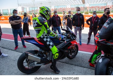 Italy, Misano World Circuit, April 2021, A Day In The Company Of Andrea Iannone, Aprilia Day All Stars 2021.