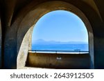 Italy. Naples. Vesuvius 2025. Castel Sant