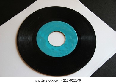 Italy: Old 45 Rpm Vinyls.