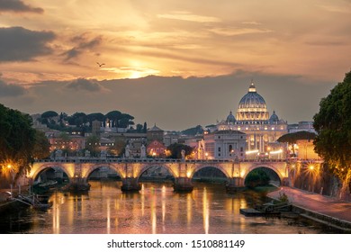 Italy Ponte Saint Angelo Rome