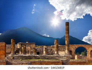 Italy. Ruins Of Pompey