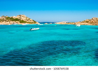 Italy, Sardinia, The Sea  Of The Maddalena Archipelago