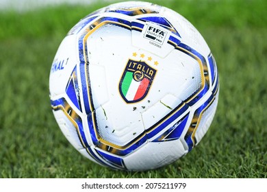 

Italy Soccer Team Official Ball. Olimpic Stadium, Rome , November 12nd , 2021