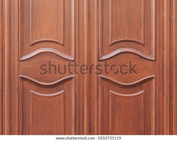 Italy Southern Italy Ostuni Wood Door Royalty Free Stock Image