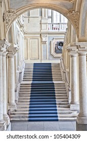 Italy - Torino. Interior of Palazzo Madama Royal Palace