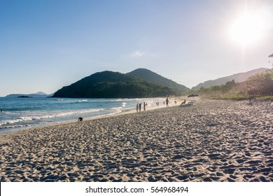 Itamambuca Beach, Ubatuba, Brazil.