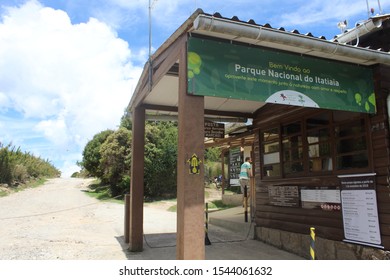 Itatiaia / Rio De Janeiro / Brazil - 10/27/2019: Entrance Of The Itatiaia National Park. (Posto Marcão)