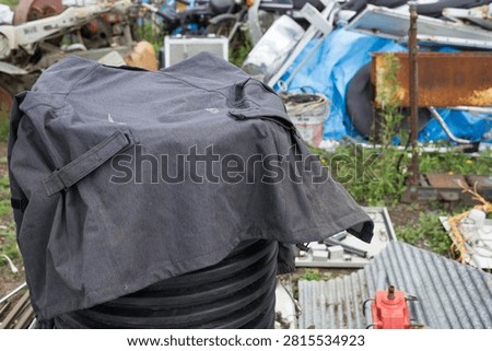Items discarded in vacant lots