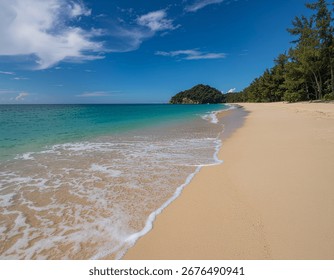 Itsamia Turtle Beach, located on Mohéli Island in the Comoros, is one of the world’s most important nesting sites for green sea turtles.