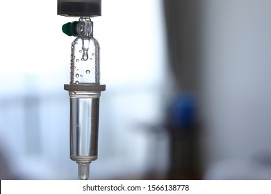 Iv Infusion Saline Intravenous Injection Medicine Stock Photo ...