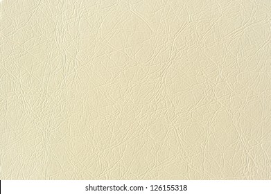 Ivory Artificial Leather Background Texture
