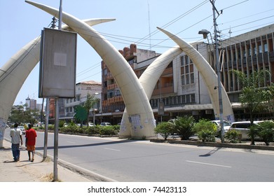 Ivory Avenue In Mombasa, Kenya