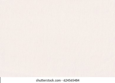 Ivory Knitting Fabric With Small Rib