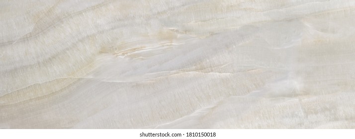 Ivory Marble Texture Background, High Resolution Italian Slab Marble Stone For Interior Abstract Home Decoration Used Ceramic Wall Tiles And Granite Tiles Surface.