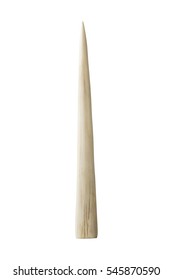 Ivory Tusk On White Background