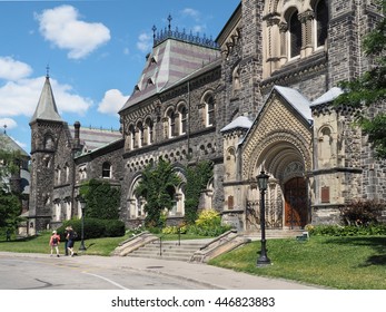 Ivy Covered Gothic Style College Building