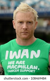 Iwan Thomas at the photocall for celebrities running the London marathon 2012, Tower Bridge, London. 21/04/2012 Picture by: Steve Vas / Featureflash