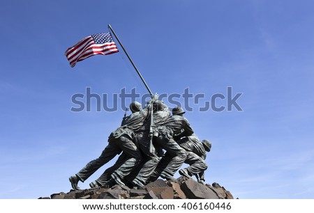 Iwo Jima memorial in Washington DC 2016