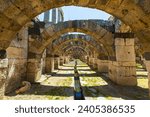 Izmir Agora or Smyrna Agora is the agora located in the Konak district of Izmir today and was founded in the 4th century BC