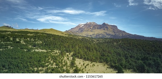 Iztaccihuatl Volcano In Mexico