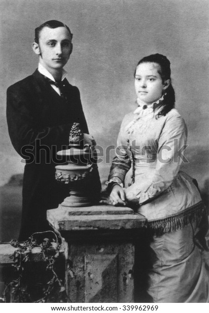 J Edgar Hoovers Parents Anna Marie Stock Photo (Edit Now ...