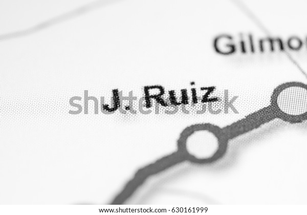 J Ruiz Station Manila Metro Map Stock Photo Edit Now