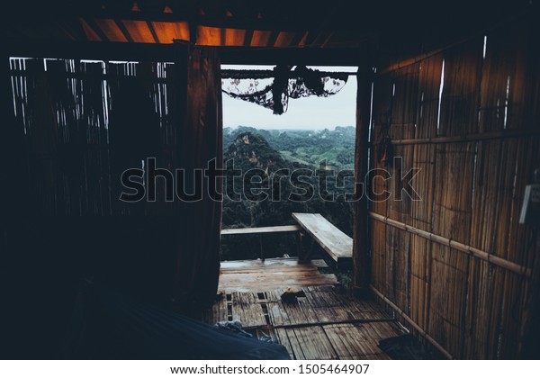 Jabo Village Mountain Mist Homestays Asia Stock Photo Edit Now