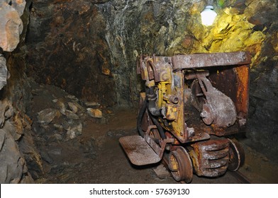 Jachymov Czech Uranium Mine, Mining Machine