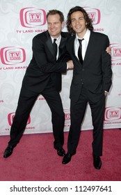 Jack Coleman And Santiago Cabrera At The 5th Annual TV Land Awards. Barker Hangar, Santa Monica, CA. 04-14-07