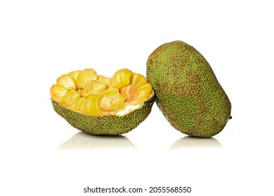 Jack Fruit Isolated On White Background