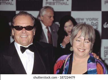 Jack Nicholson And Kathy Bates At Opening Night Of 40TH NEW YORK FILM FESTIVAL, NY 9/27/2002