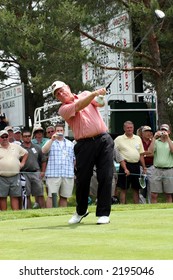 Jack Nicklaus At The 2006 Memorial Tournament Tees Off # 11