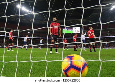 Jack Stephens Of Southampton Looks On After His Side Conceded The Opening Goal - Tottenham Hotspur V Southampton, Premier League, Wembley Stadium, London (Wembley) - 5th December 2018