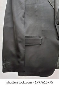 jacket close-up on white background
