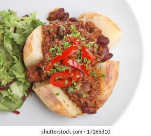 Jacket Potato With Chilli