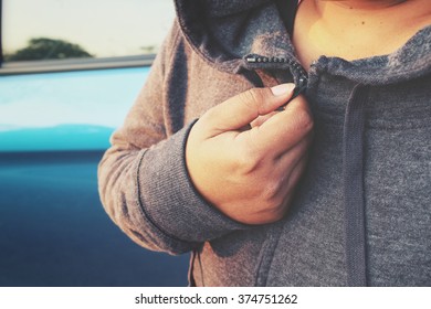 Jacket zipper