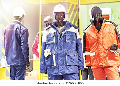 Jackets On Mannequin For Workwear In Store