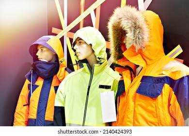 Jackets On Mannequin For Workwear In Store