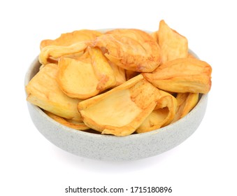 Jackfruit Chips Vacuum Fried Bowl Isolated Stock Photo (Edit Now ...