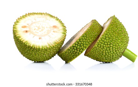 Jackfruit isolated on white background