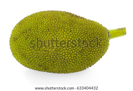 Jackfruit isolated on white background
