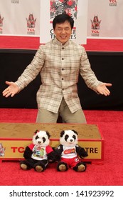 Jackie Chan at the Jackie Chan Hand and Foot Print Ceremony, TCL Chinese Theater, Hollywood, CA 06-06-13