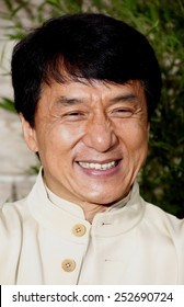 Jackie Chan at the Los Angeles Premiere of "The Karate Kid" held at the Mann Village Theater in Westwood, California, United States on June 7, 2010.