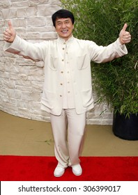 Jackie Chan at the Los Angeles premiere of 'The Karate Kid' held at the Mann Village Theater in Westwood, USA on June 7, 2010.