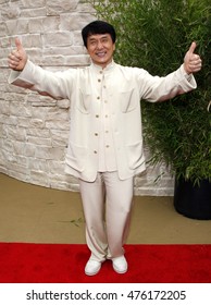 Jackie Chan at the Los Angeles premiere of 'The Karate Kid' held at the Mann Village Theater in Westwood, USA on June 7, 2010. 