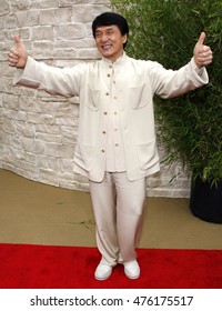 Jackie Chan at the Los Angeles premiere of 'The Karate Kid' held at the Mann Village Theater in Westwood, USA on June 7, 2010. 