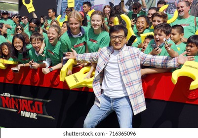 Jackie Chan at the Los Angeles premiere of 'The LEGO Ninjago Movie' held at the Regency Village Theatre in Westwood, USA on September 16, 2017.